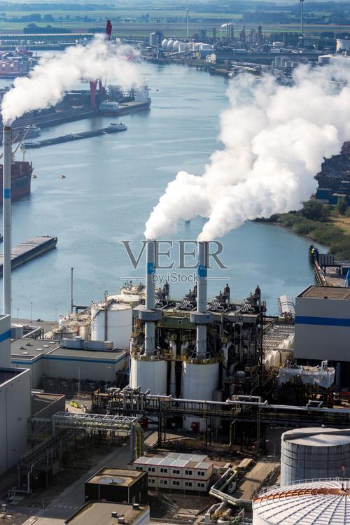 工业港口废物处理厂烟囱废气的大气污染监测研究
